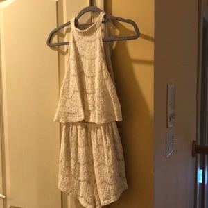 Lace romper